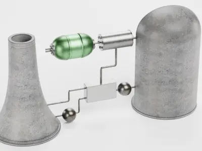  Nuclear Reactor - Power Plant 