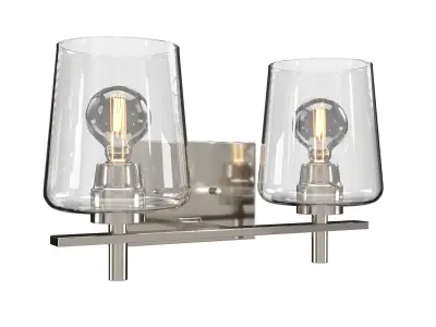 Calais Bath Vanity Wall Light P300361 3D model