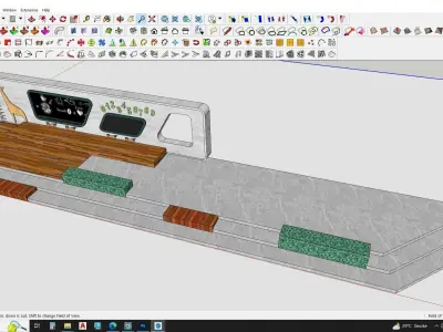 PLAY AREA OUTDOOR IN LANDSCAPE 3D model