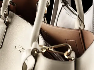 Coats and shoes 3D model