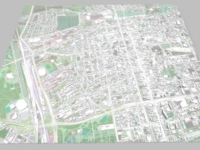 Cityscape Klodzko Poland 3D model