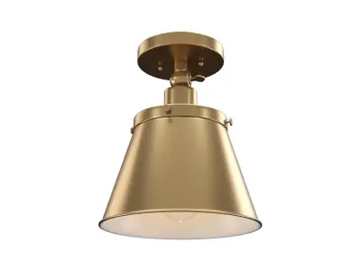 Hinton Flush Mount Ceiling Light P350199 3D model