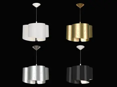 81113x Pittore Lightstar Chandelier 3D model