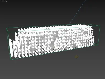 Realistic 3d cloud VDB format 3D model