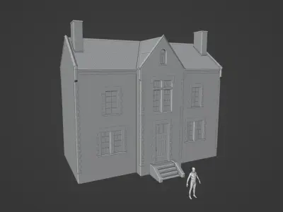 French house 3D model purchase