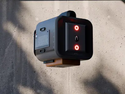 Sci-Fi Probe Model 3D model