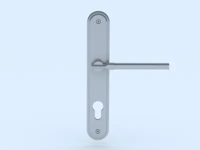 Door handle 3D model shop