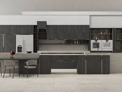 Kitchen 59 3D model purchase