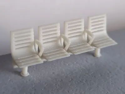 H0 Platform benches Style 1 3D print model