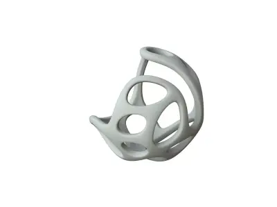 SciFi Cube Object No 42479 Low Poly Shape Texture