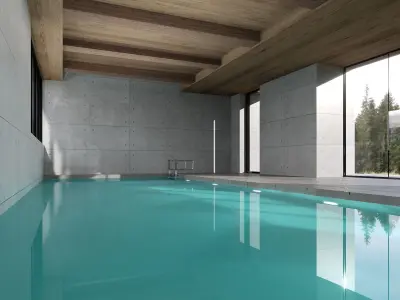 SWIMMING POOL NO80 A 3D model