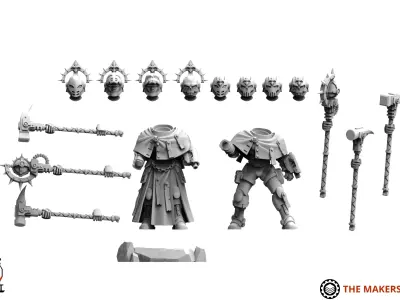 Daughters of War - Adjudicator 3D print model