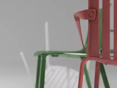 Chair Plato 3D Model 3D model