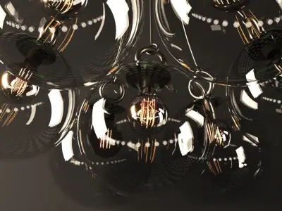 Balloon Light  -  3DS Max  VRay 3D model