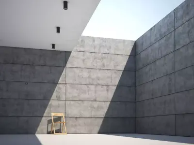 Bare concrete slab wall texture large surface Texture