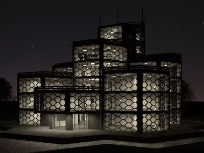 Office building 3D model 519