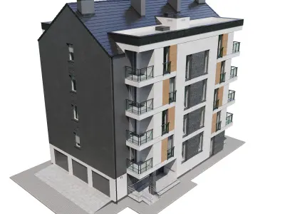 Residential building  V1 3D model
