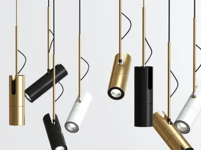 Technical Ceiling Spot Light 3D model