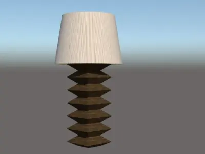zodi table lamp 3D model