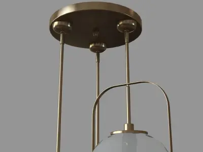 Mimac 3 Lt Cluster Pendant 3D model