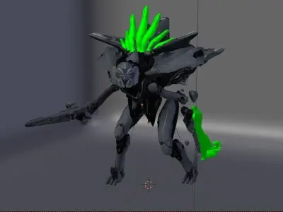 halo 4 models  Ranger and Light rifle 3D model
