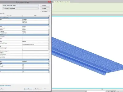 Calcada adaptavel - Sidewalk adaptable - Parametric  3D model