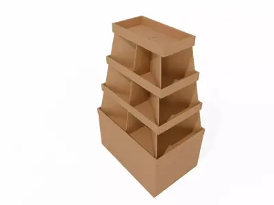 Point of Sale Cardboard Display Stand Texture