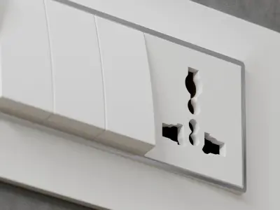 Modular Switch Plate 3D model