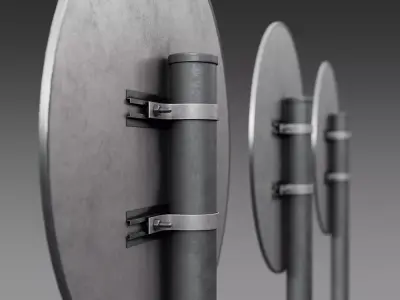 Road Sign Set V3 3D model