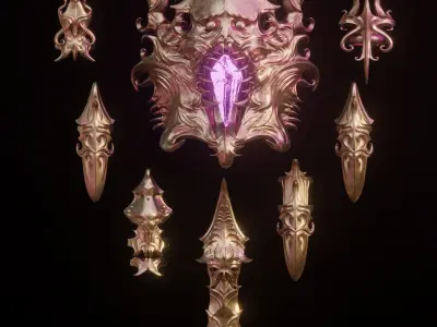 Gortash Gauntlet of The Tyrant Baldurs Gate 3 STL 3D print model