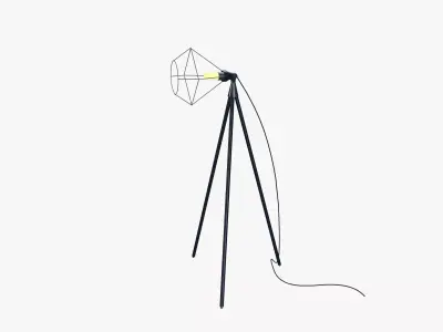 Industrial lamp 3D model