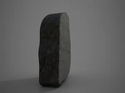Rosetta Stone of Ancient Egypt Low-poly 3D model