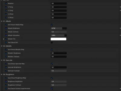 Game Ready PBR Stylized FloorAndWalls Materials Pack Texture