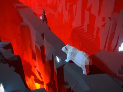 Lowpoly Rock And Stone Mega Pack Low-poly 3D model