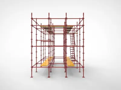 Scaffolding 3D model