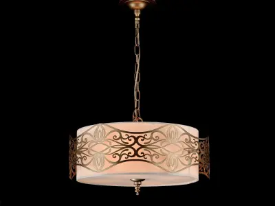 Pendant Lamp House Burgeon ARM959-PL-04-G Maytoni Classic Free 3D model