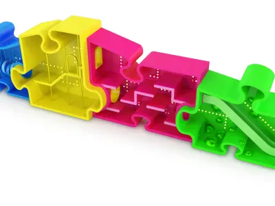 Playground Low-poly 3D model