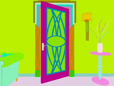 DOOR MODERN 3D model