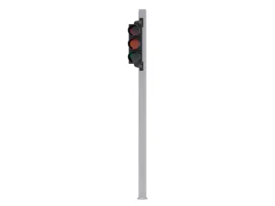 Traffic Light v2 3D model