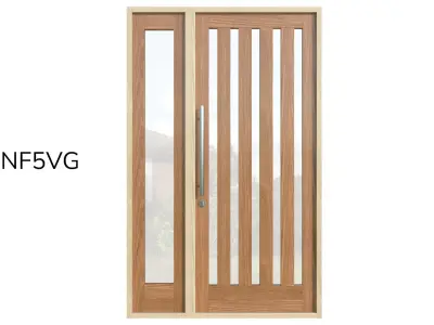 Corinthian Doors - Infinity Range Low-poly 3D model