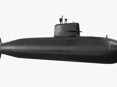  Stealth Naval Submarine Black 