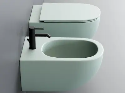 Nic Design Pin Wall-Hung WC 3D model