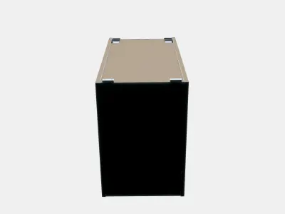 METOD Base cabinet frame 5 Low-poly 3D model