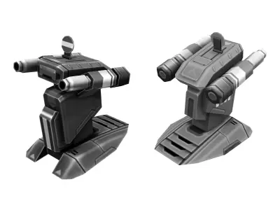 Machinery - Battery 01 3D model