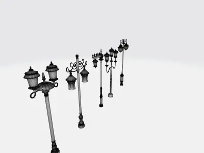Classic Lantern 3D Model - Vintage Lighting Design 3D print model