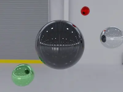 HDRI - Industrial Warehouse Interior 5 Texture