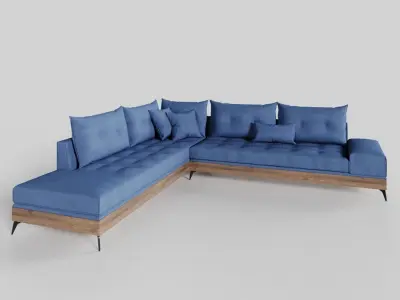 Sofa L 3D model