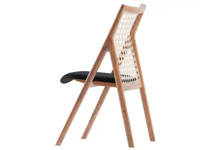 Tela Dining Chair 3D model