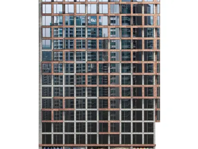 Brigade building 03 3D model