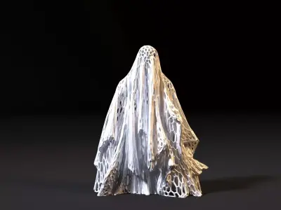 Ghost halloween 2 3D print model